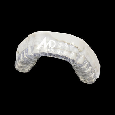 কেনা Dual Layer Hard Soft Night Guard Custom Dental Splint for Bruxism Grinding Clenching online manufacture